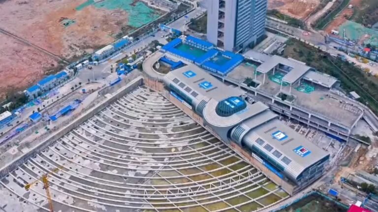 China’s 90 Degree Rotated Bus Terminal An Engineering Marvel