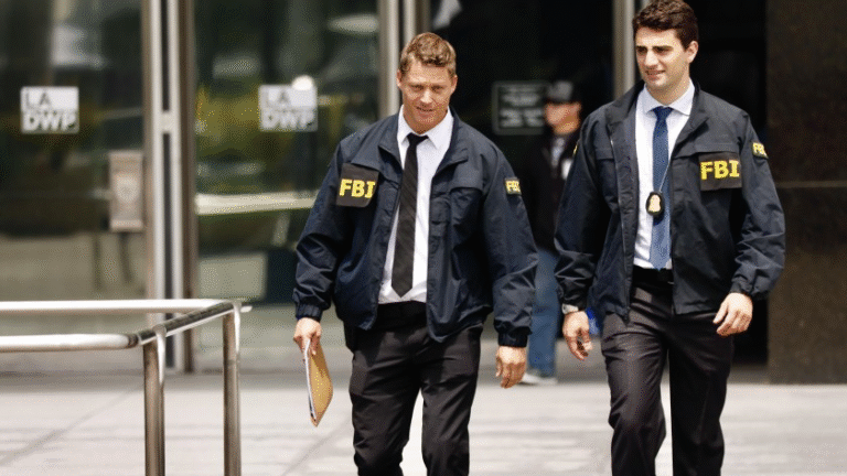 FBI Agents DC Patrol During Washington Crime Emergency