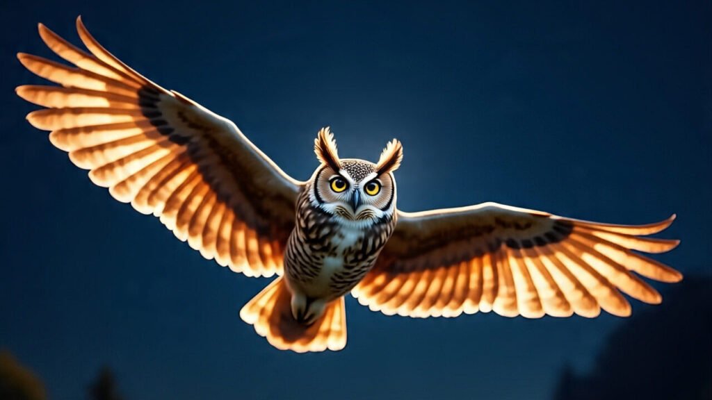 Owl vs Falcon Hunting