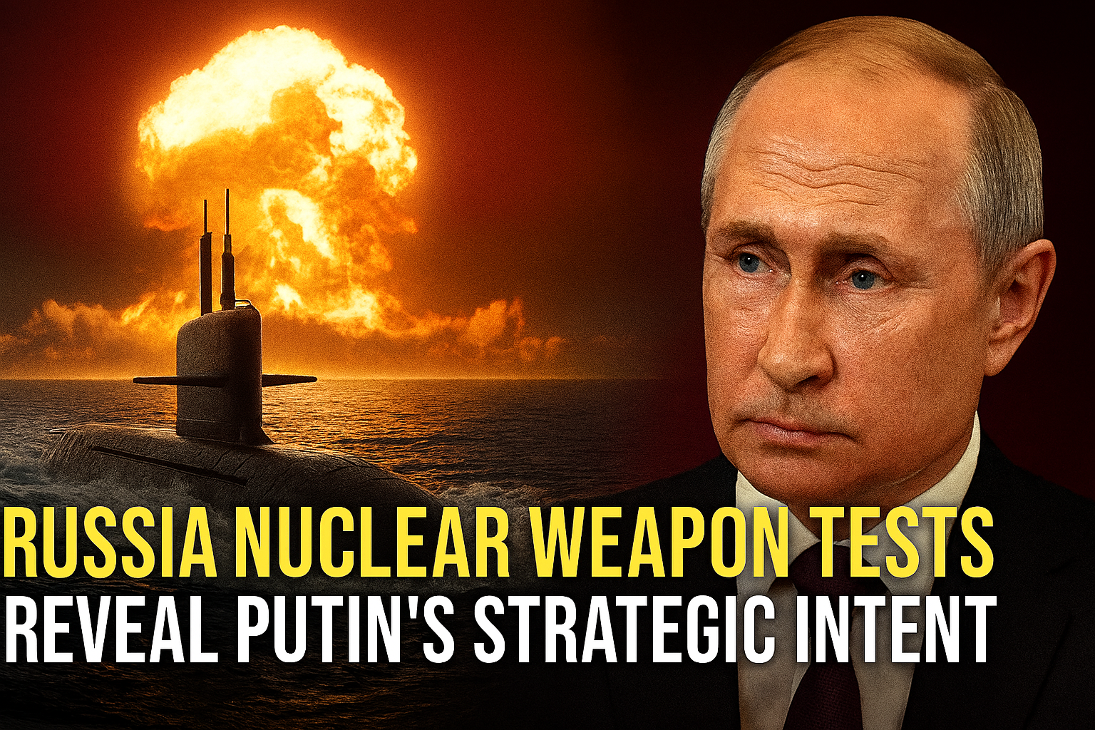 Russia Nuclear Weapon Tests: Putin’s Poseidon and Burevestnik Redefine Global Power Play