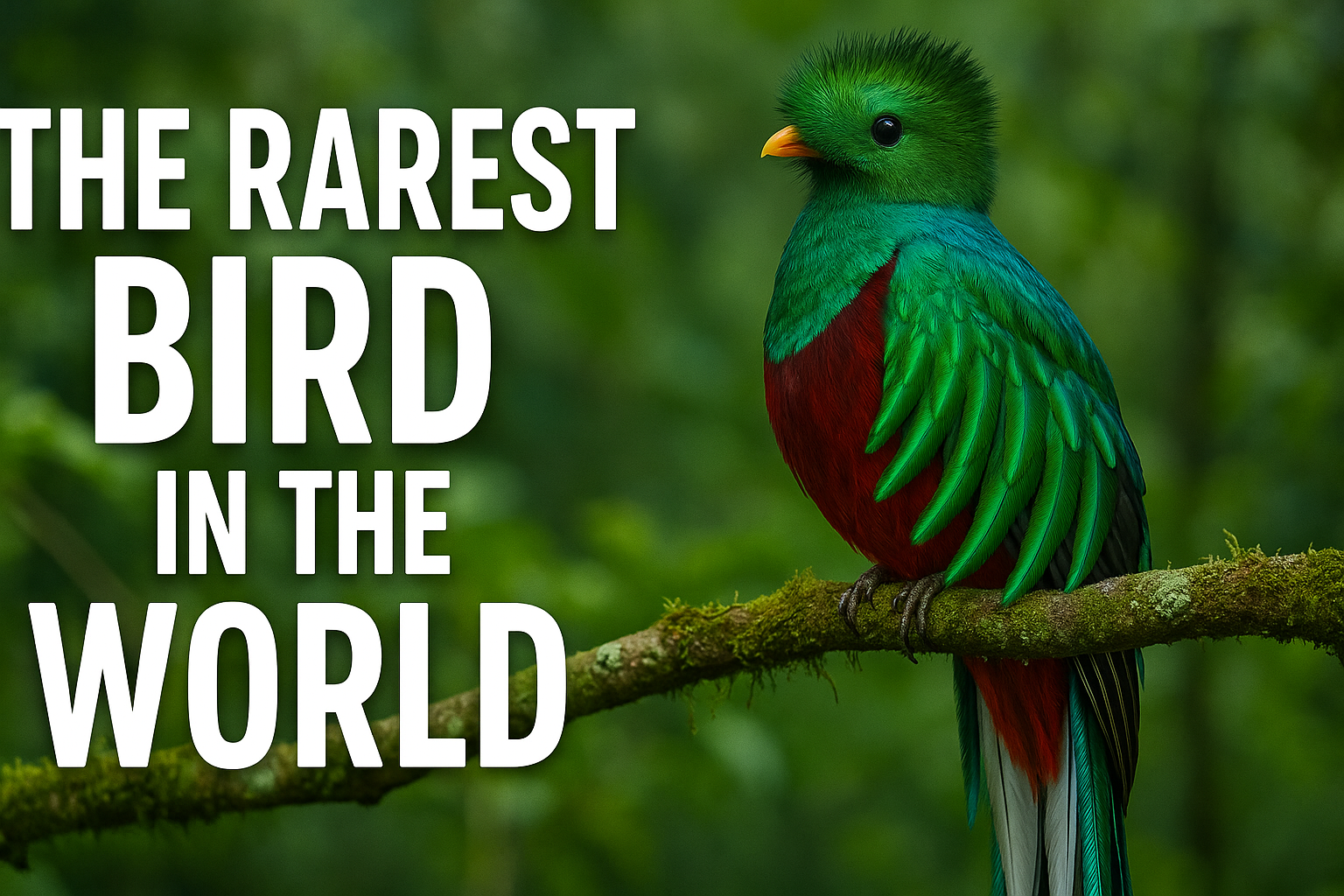 The Rarest Bird in the World