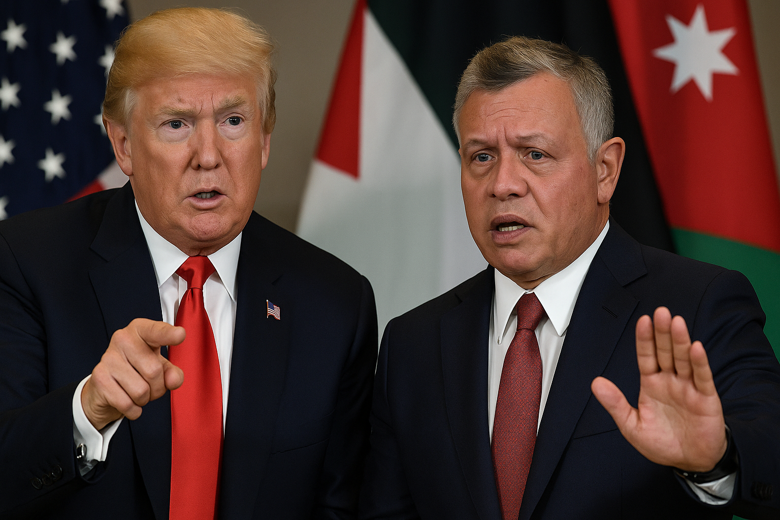 Trump Ceasefire Plan in Gaza: King Abdullah’s Warning Against Enforcing Peace